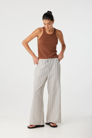 Arcaa Ines Pant // Clay Stripe