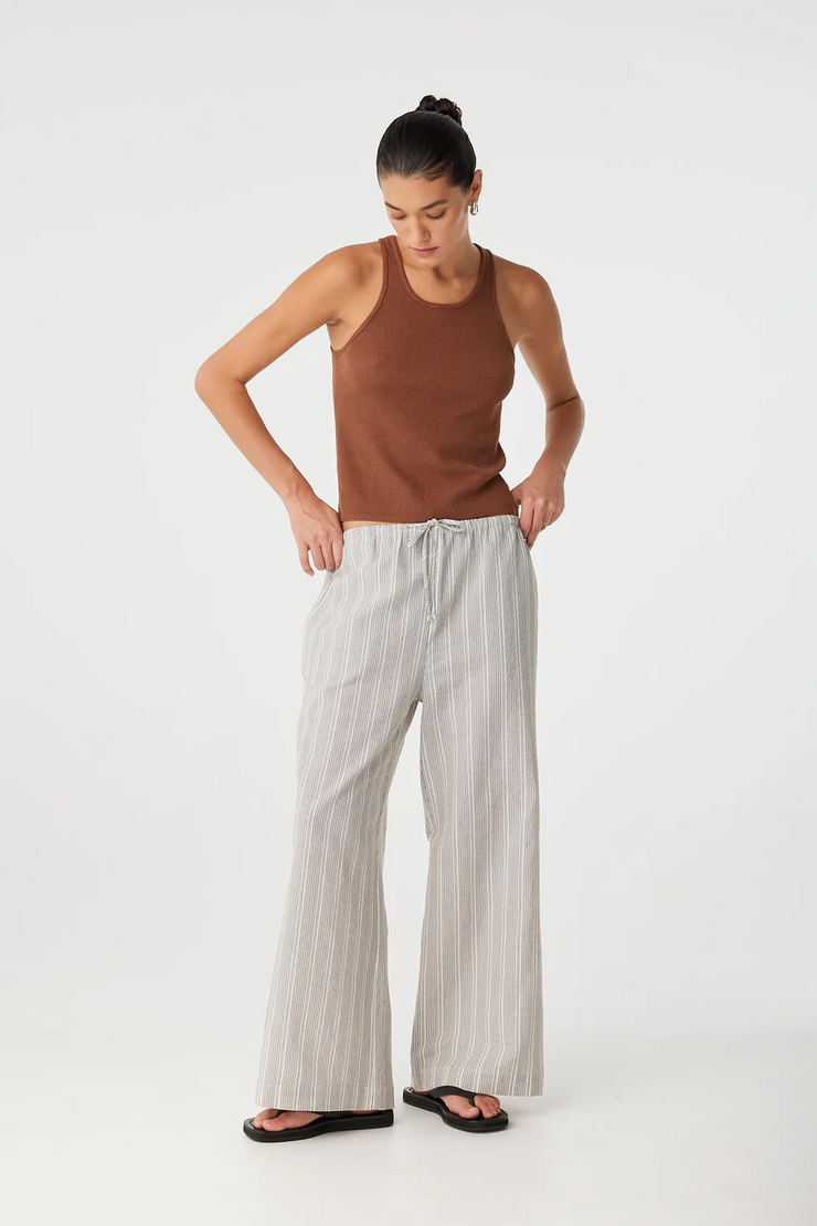 Arcaa Ines Pant // Clay Stripe