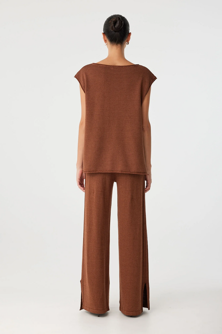 Arcaa Tie Side Top // Clay