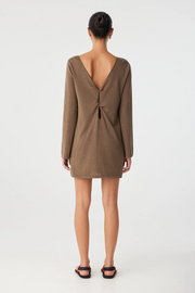 Arcaa Paloma Reversible Dress // Cacao