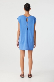 Arcaa Pala Reversible Mini Dress // Pacific Blue