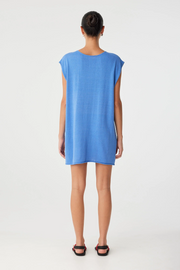 Arcaa Pala Reversible Mini Dress // Pacific Blue