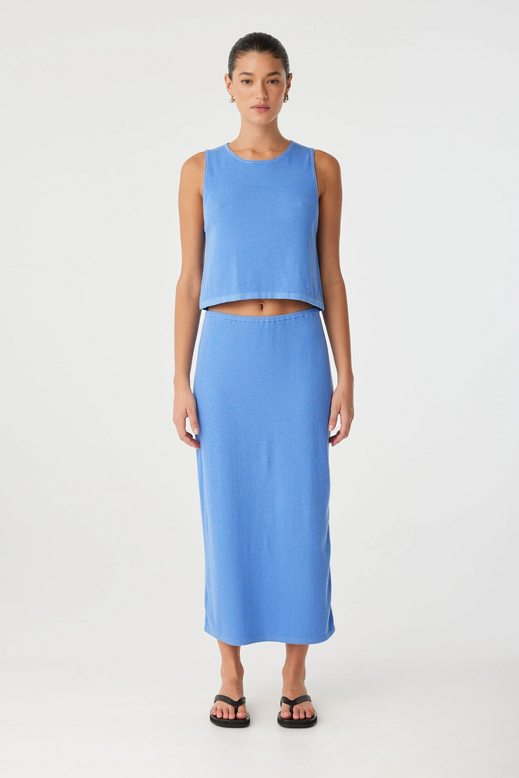 Arcaa Theo Skirt // Pacific Blue