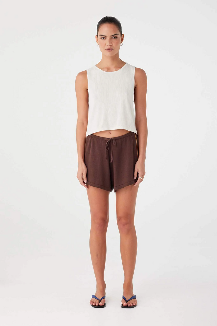 Arcaa Drawstring Short // Espresso