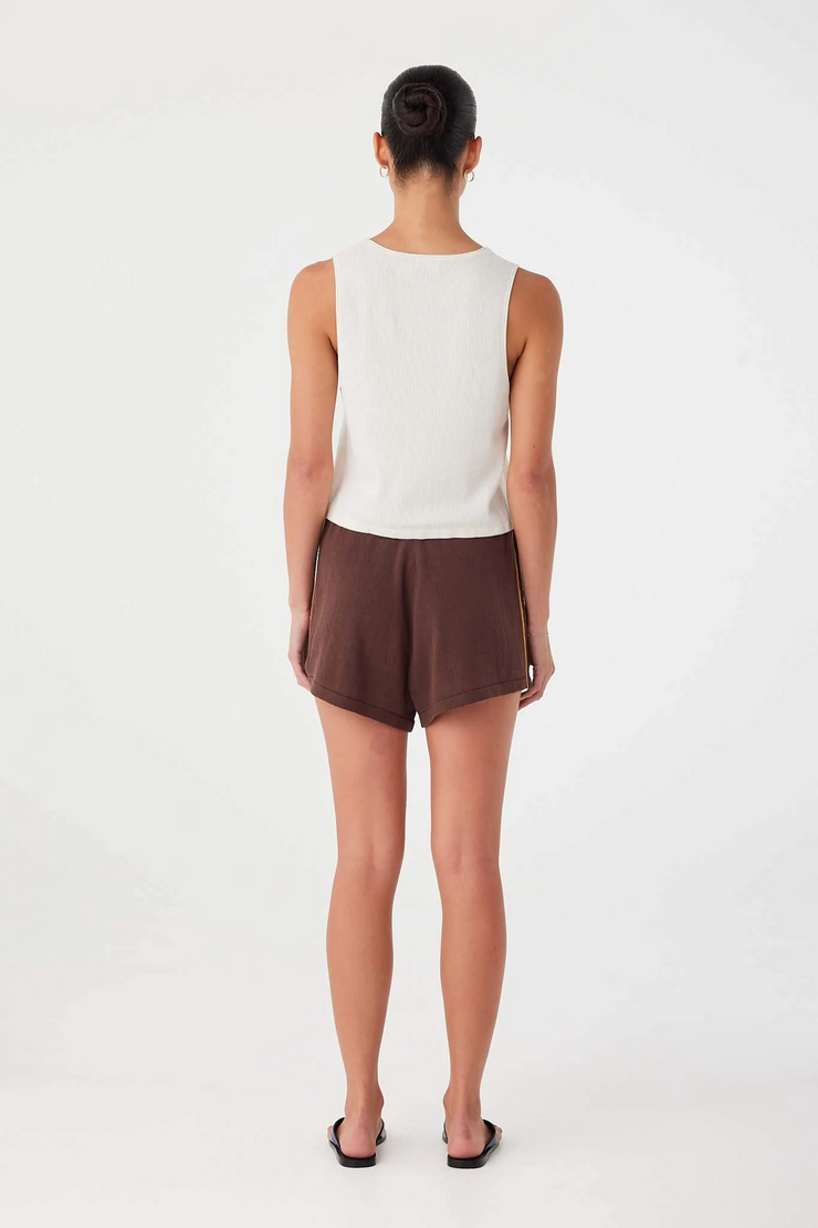 Arcaa Drawstring Short // Espresso