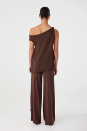 Arcaa Olympia Asym Top // Espresso