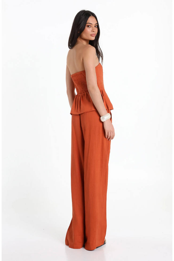 Lost In Lunar Arli Top // Terracotta