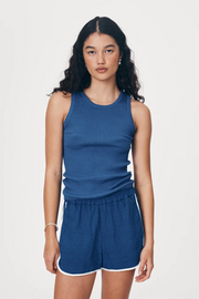 Rowie Avery Knit Tank // Cobalt Blue