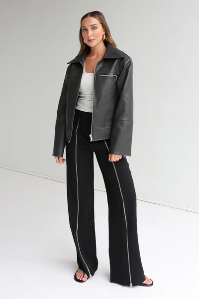 Madison The Label Axel Jacket // Licorice