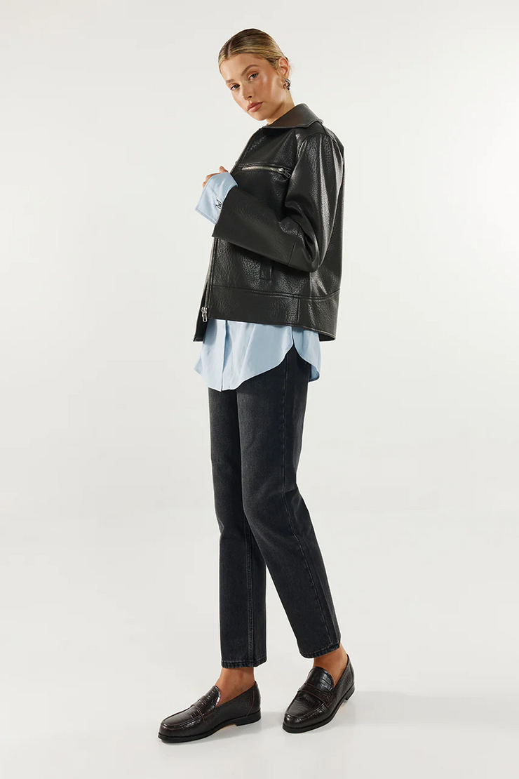 Madison The Label Axel Jacket // Licorice