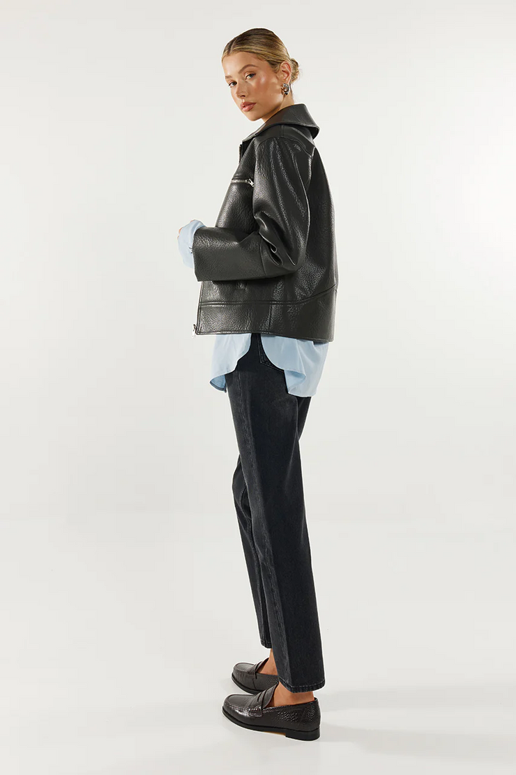 Madison The Label Axel Jacket // Licorice