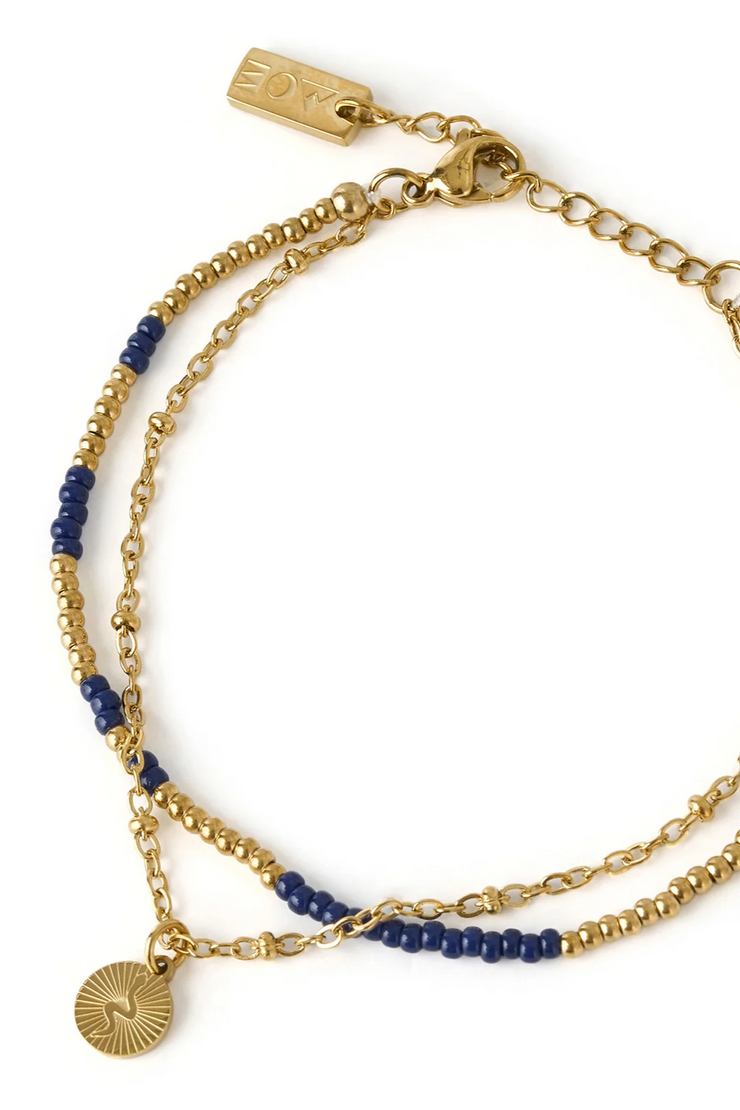 Arms Of Eve Cobra Gold Bracelet // Midnight