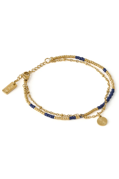 Arms Of Eve Cobra Gold Bracelet // Midnight