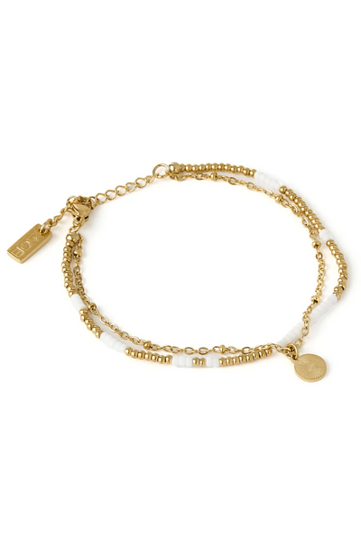 Arms Of Eve Cobra Gold Bracelet // Vanilla