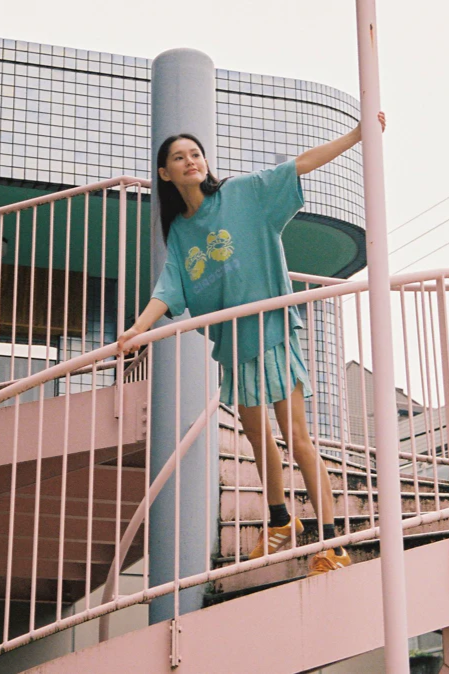 Ciao Ciao Crab Core Tee // Coastal Water Blue