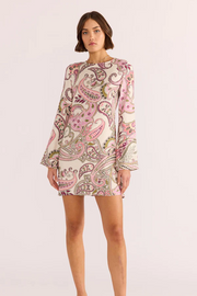 Mink Pink Cadence Bias Mini Dress // Paisley