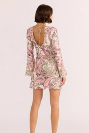 Mink Pink Cadence Bias Mini Dress // Paisley