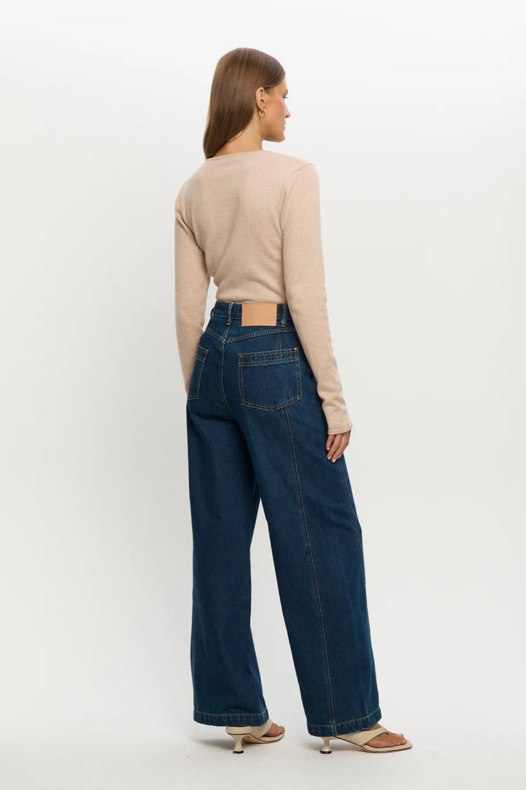Kivari Carla Denim Jean // Dark Indigo