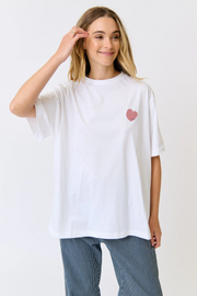 Cartel & Willow Jeana Tee // White