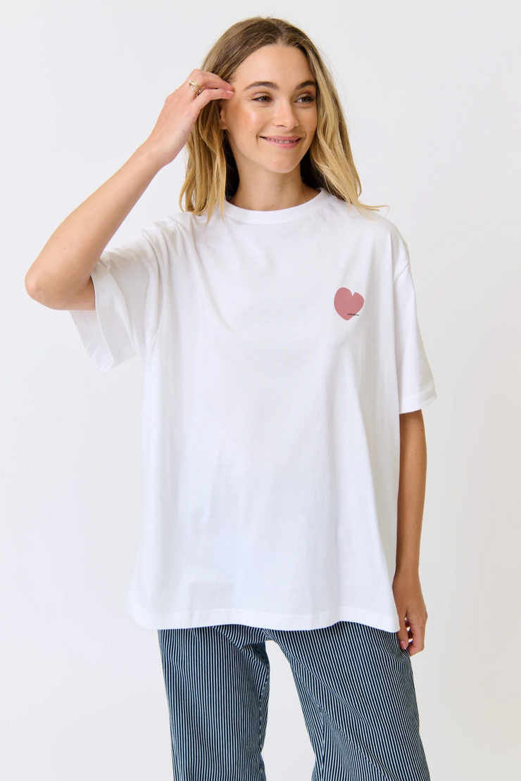 Cartel & Willow Jeana Tee // White