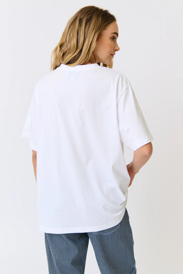 Cartel & Willow Jeana Tee // White
