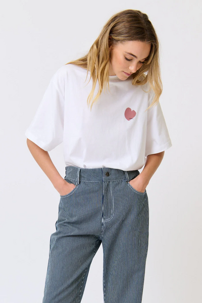 Cartel & Willow Jeana Tee // White