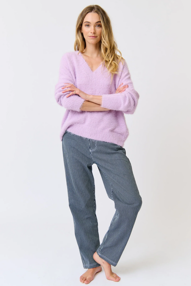 Cartel & Willow Emmie Knit Sweater // Wisteria