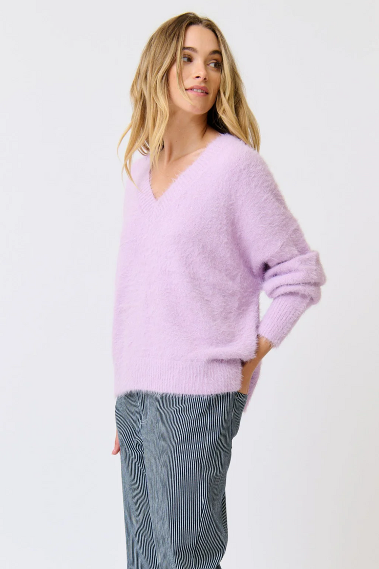 Cartel & Willow Emmie Knit Sweater // Wisteria