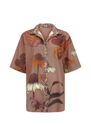 Wandering Folk Glades Over Swim Shirt // Cedar