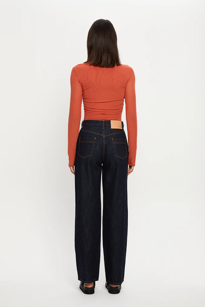 Kivari Dylan Mesh Top // Red