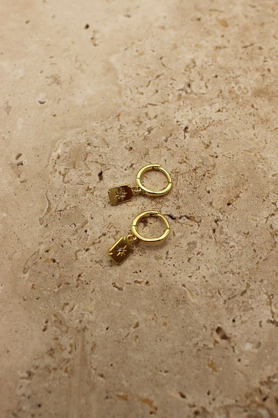 Love From Lilou Edith Earrings // Gold