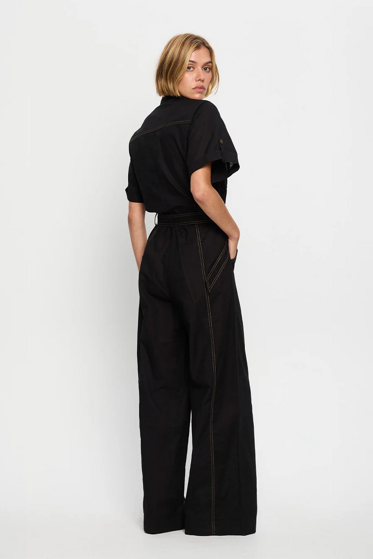 Kivari Ebony Jumpsuit // Black