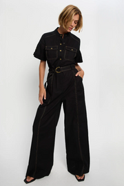 Kivari Ebony Jumpsuit // Black