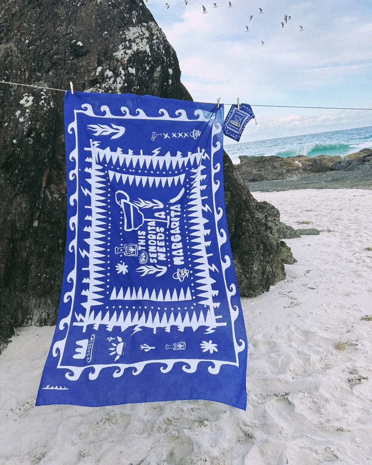 Sabbi That's A Wrap Sarong // Blue Margarita