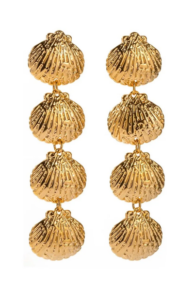 Zaya Calypso Earrings // Gold