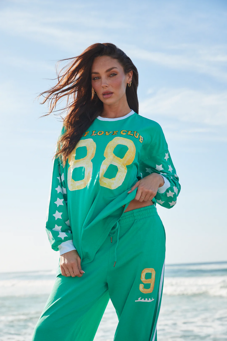 Sabbi The You Cute Long Sleeve Tee // Green