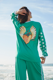 Sabbi The You Cute Long Sleeve Tee // Green