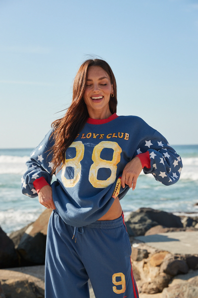 Sabbi The You Cute Long Sleeve Tee // Blue