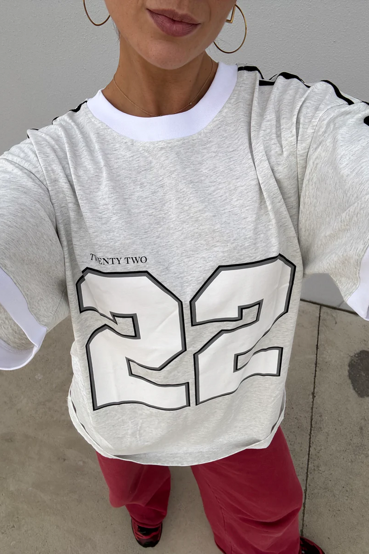 SSAINT Twenty Two Tee // Grey