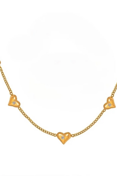 Zaya Desiderio Necklace // Gold