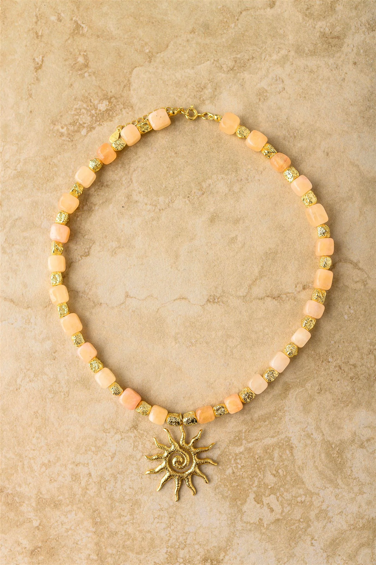 Indigo & Wolfe Aluna Necklace