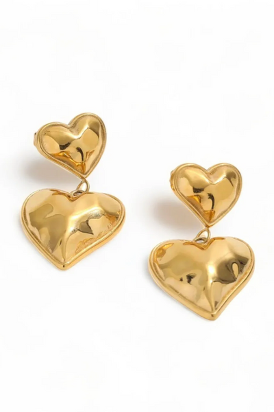 Zaya Amore Earrings // Gold