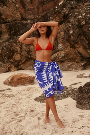 Sabbi That's A Wrap Sarong // Blue Margarita