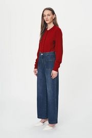 Rowie Jahmain Straight Jeans // Classic Indigo