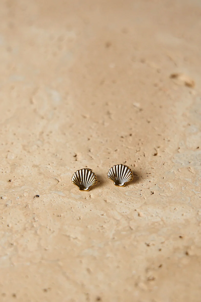 Love From Lilou Ada Stud Earrings // Gold