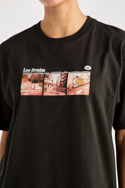 Lee Streets Baggy Tee // Worn Black