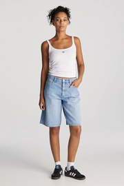 Lee Low Slouch Jort // Crystal Blue