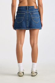 Lee Relaxed Mini Skirt // Indigo Dream