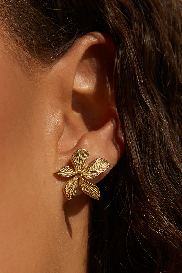 Arms Of Eve Lily Earrings // Gold