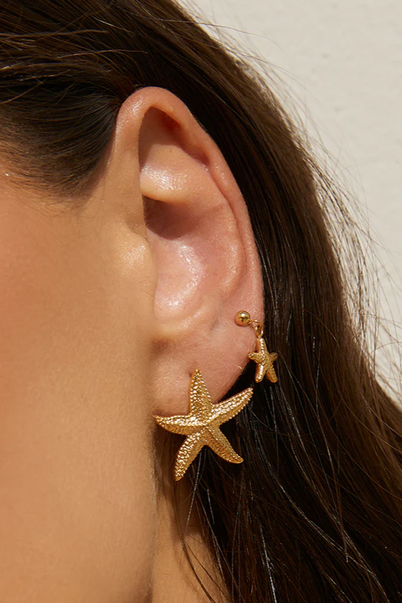 Arms Of Eve Mini Siesta Earrings // Gold